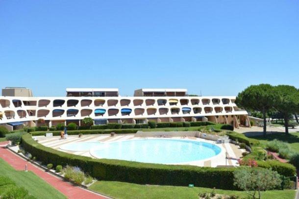 As21549 - Studio Lumineux Vue Mer Avec Piscine Et Parking Commun Le Grau-du-Roi Eksteriør bilde